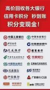 信用卡积分兑换现金有风险吗