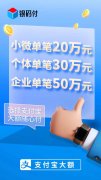 银盛银码付-支付宝微信大额扫码0.55%秒到，无需